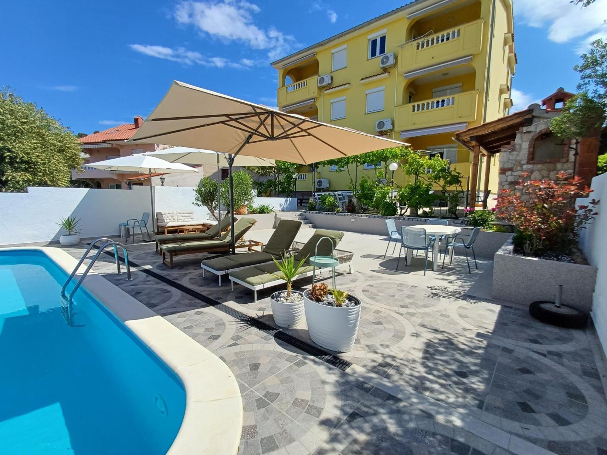 Casa Surya - Apartments With Sea View And Swimming Pool Barbat na Rabu Zewnętrze zdjęcie